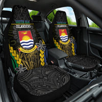 South Sea Islanders And Gilbert Islands Car Seat Cover Kanakas Polynesian Pattern LT05 One Size Black - Polynesian Pride