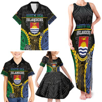 Personalised South Sea Islanders And Gilbert Islands Family Matching Tank Maxi Dress and Hawaiian Shirt Kanakas Polynesian Pattern LT05 - Polynesian Pride