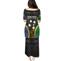 Personalised South Sea Islanders And New Caledonia Puletasi Kanakas Polynesian Pattern