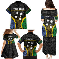 Personalised South Sea Islanders And New Ireland Family Matching Puletasi and Hawaiian Shirt Kanakas Polynesian Pattern LT05 - Polynesian Pride