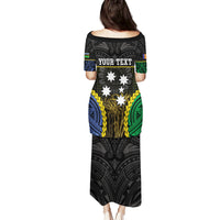 Personalised South Sea Islanders And New Ireland Family Matching Puletasi and Hawaiian Shirt Kanakas Polynesian Pattern LT05 - Polynesian Pride