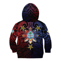 Philippines Guam Kid Hoodie Filipino Sun With Guaman Seal LT05 - Polynesian Pride