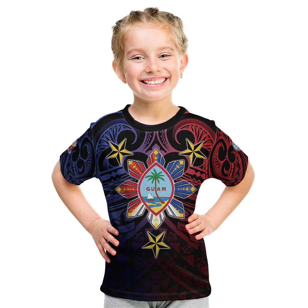 Philippines Guam Kid T Shirt Filipino Sun With Guaman Seal