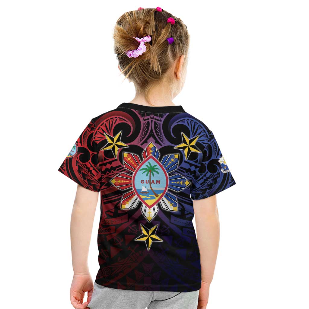 Philippines Guam Kid T Shirt Filipino Sun With Guaman Seal