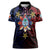 Philippines Guam Women Polo Shirt Filipino Sun With Guaman Seal