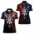 Philippines Guam Women Polo Shirt Filipino Sun With Guaman Seal