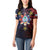 Philippines Guam Women Polo Shirt Filipino Sun With Guaman Seal