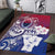 Guam Gadao Area Rug Hafa Adai Micronesian Tribal Pattern