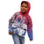 Guam Gadao Kid Hoodie Hafa Adai Micronesian Tribal Pattern