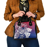 Guam Gadao Shoulder Handbag Hafa Adai Micronesian Tribal Pattern