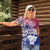 Guam Gadao Women Polo Shirt Hafa Adai Micronesian Tribal Pattern