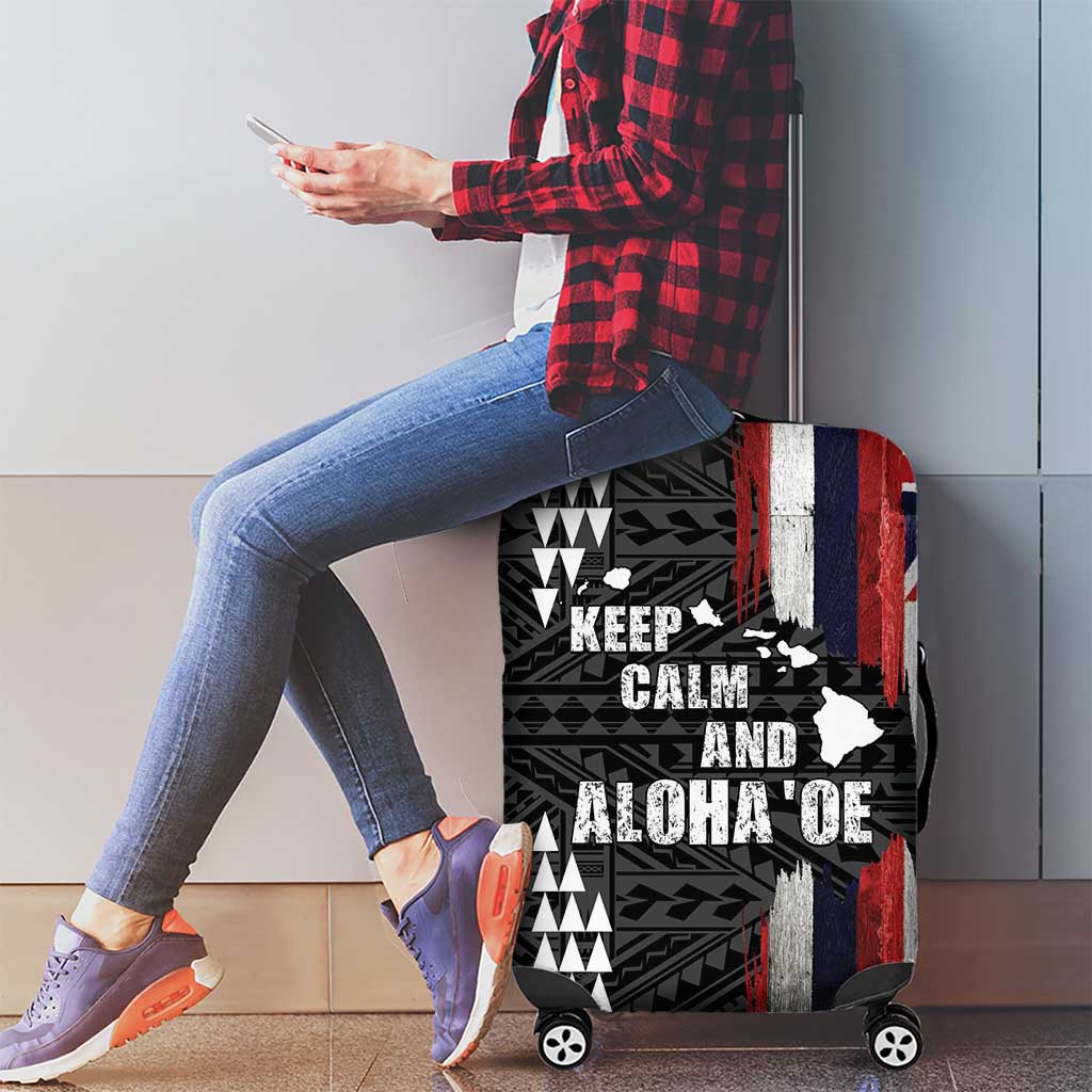 Hawaii 1959 Statehood Day Luggage Cover Classic Style LT05 - Polynesian Pride