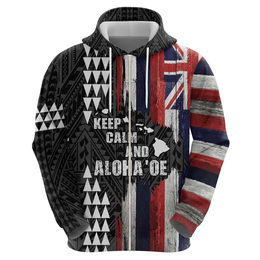 Hawaii 1959 Statehood Day Zip Hoodie Classic Style LT05 - Polynesian Pride