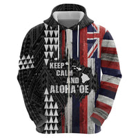 Hawaii 1959 Statehood Day Zip Hoodie Classic Style LT05 - Polynesian Pride