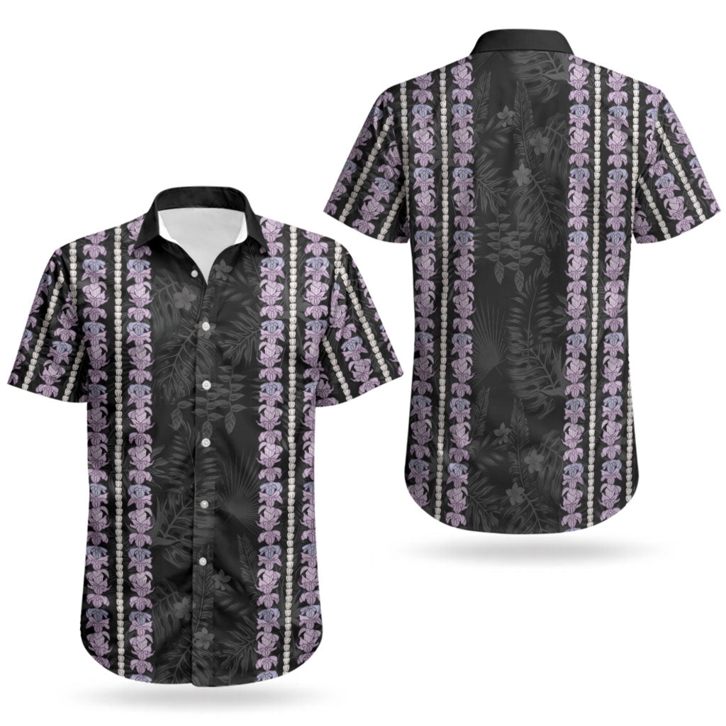 Hawaii Queen Liliuokalani Couples Matching Long Sleeve Bodycon Dress and Hawaiian Shirt Hawaiian Lei Pua Kalaunu LT05 - Polynesian Pride