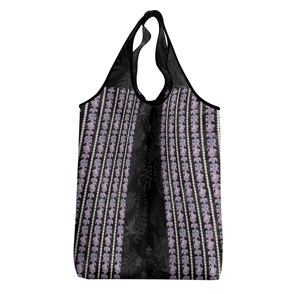 Hawaii Queen Liliuokalani Grocery Bag Hawaiian Lei Pua Kalaunu LT05 - Polynesian Pride