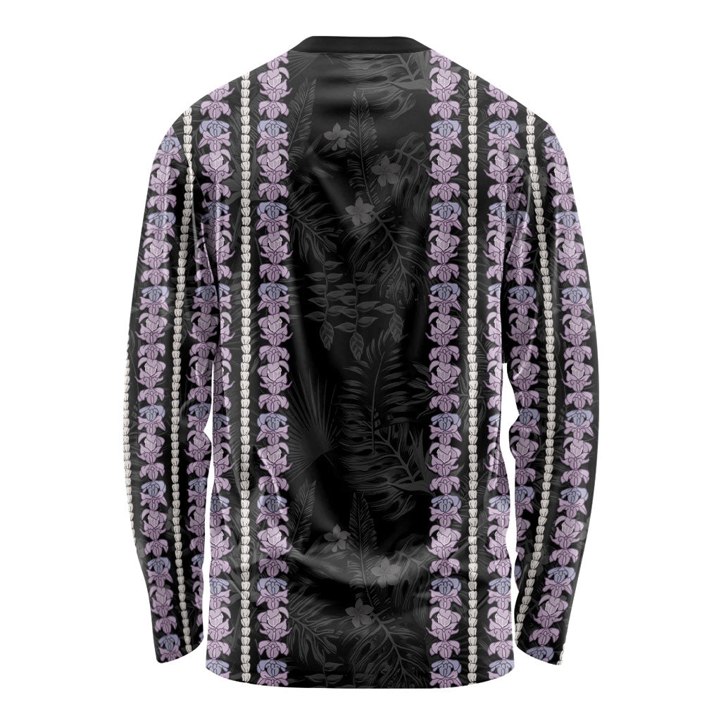 Hawaii Queen Liliuokalani Long Sleeve Shirt Hawaiian Lei Pua Kalaunu LT05 - Polynesian Pride