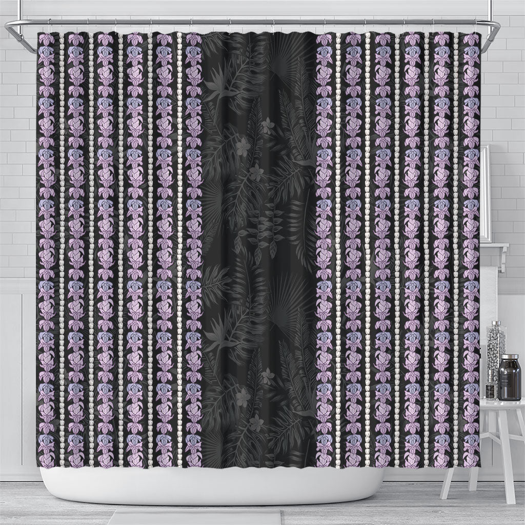 Hawaii Queen Liliuokalani Shower Curtain Hawaiian Lei Pua Kalaunu LT05 - Polynesian Pride