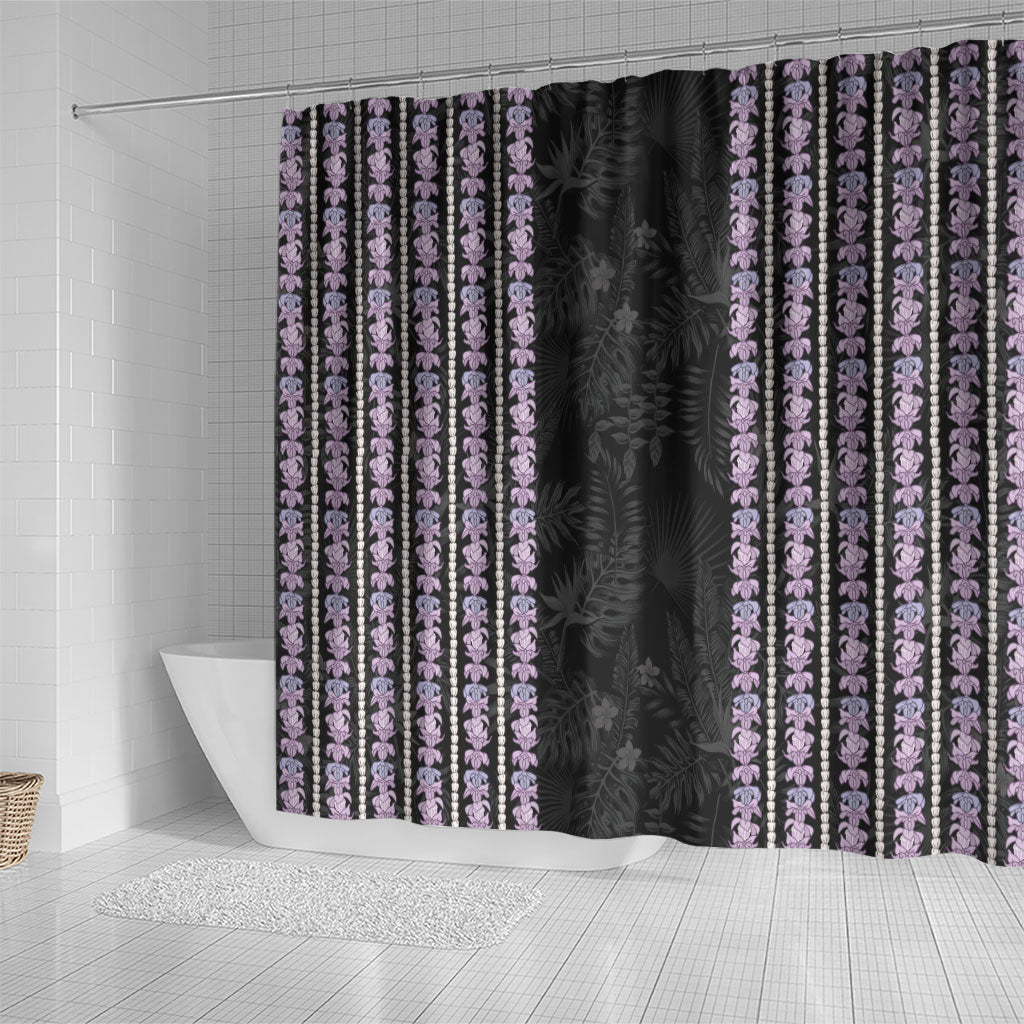 Hawaii Queen Liliuokalani Shower Curtain Hawaiian Lei Pua Kalaunu LT05 - Polynesian Pride