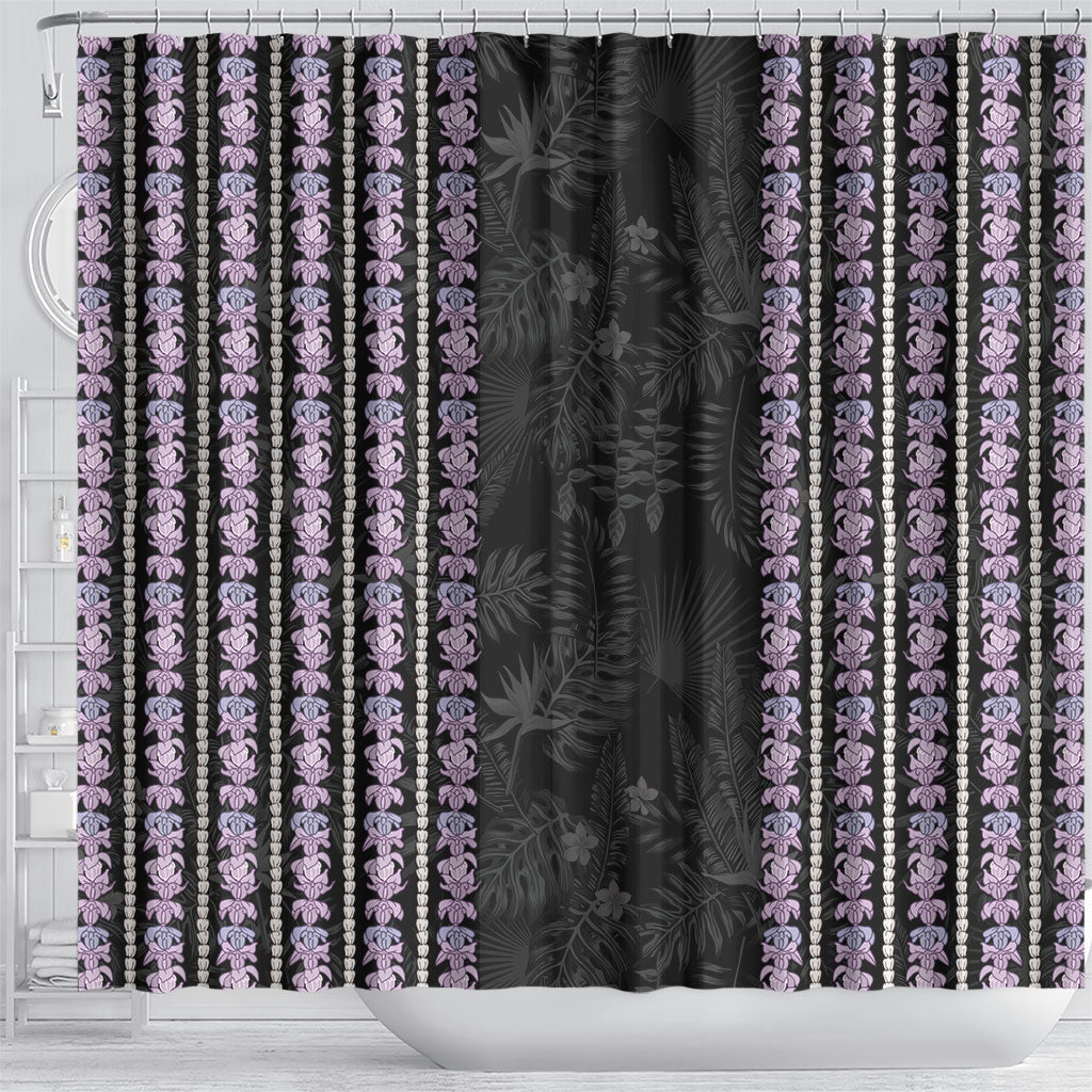 Hawaii Queen Liliuokalani Shower Curtain Hawaiian Lei Pua Kalaunu LT05 - Polynesian Pride