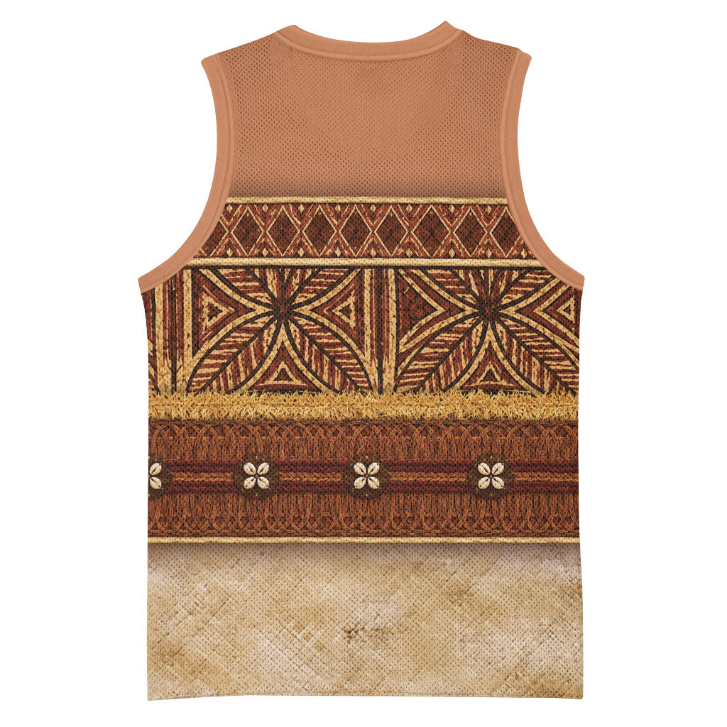 Polynesian Princess Inspired Cosplay Costume Basketball Jersey Traditional Tapa Pattern