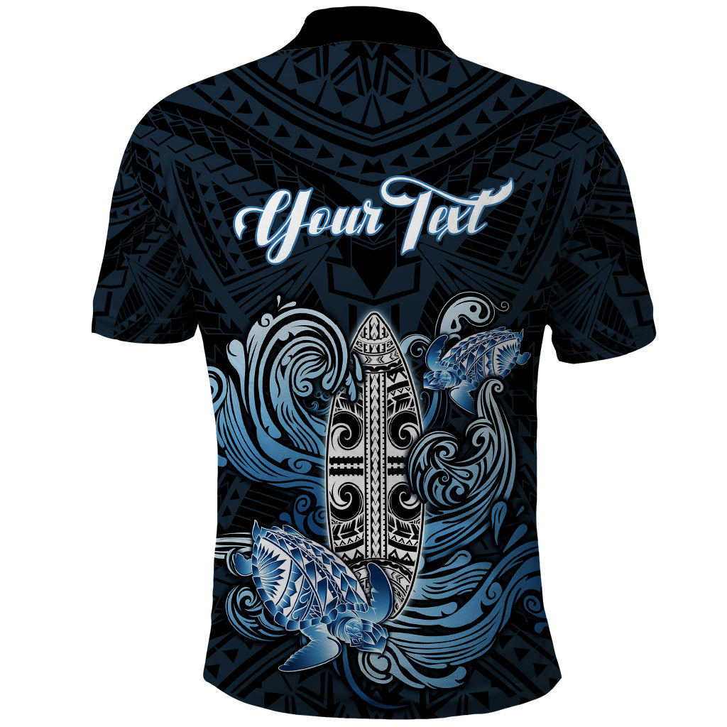 Personalised Polynesia Go Surfing Polo Shirt The Pacific Wave Of Water LT05 - Polynesian Pride