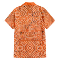 Personalised Lapita Culture Family Matching Tank Maxi Dress and Hawaiian Shirt Iconic Double Face Pattern LT05 - Polynesian Pride