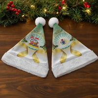 Cook Islands Christmas Santa Hat Seashell Santa Beach Vibes - Polynesian Pride