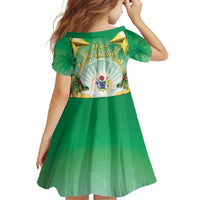 Cook Islands Christmas Family Matching Summer Maxi Dress and Hawaiian Shirt Seashell Santa Beach Vibes LT05 - Polynesian Pride