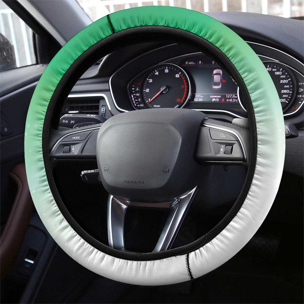 Cook Islands Christmas Steering Wheel Cover Seashell Santa Beach Vibes LT05 - Polynesian Pride