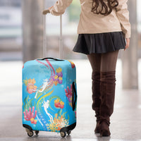 Under The Sea Scuba Diving Luggage Cover Polynesian Pattern LT05 - Polynesian Pride