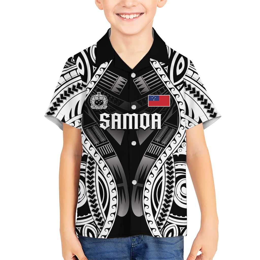 Personalised Remember Samoa Black Saturday Family Matching Long Sleeve Bodycon Dress and Hawaiian Shirt Samoa Mo Samoa - Polynesian Pride
