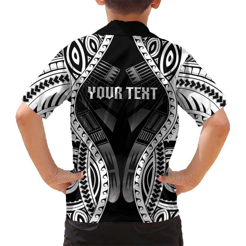Personalised Remember Samoa Black Saturday Family Matching Summer Maxi Dress and Hawaiian Shirt Samoa Mo Samoa - Polynesian Pride
