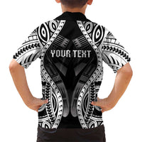 Personalised Remember Samoa Black Saturday Family Matching Tank Maxi Dress and Hawaiian Shirt Samoa Mo Samoa - Polynesian Pride