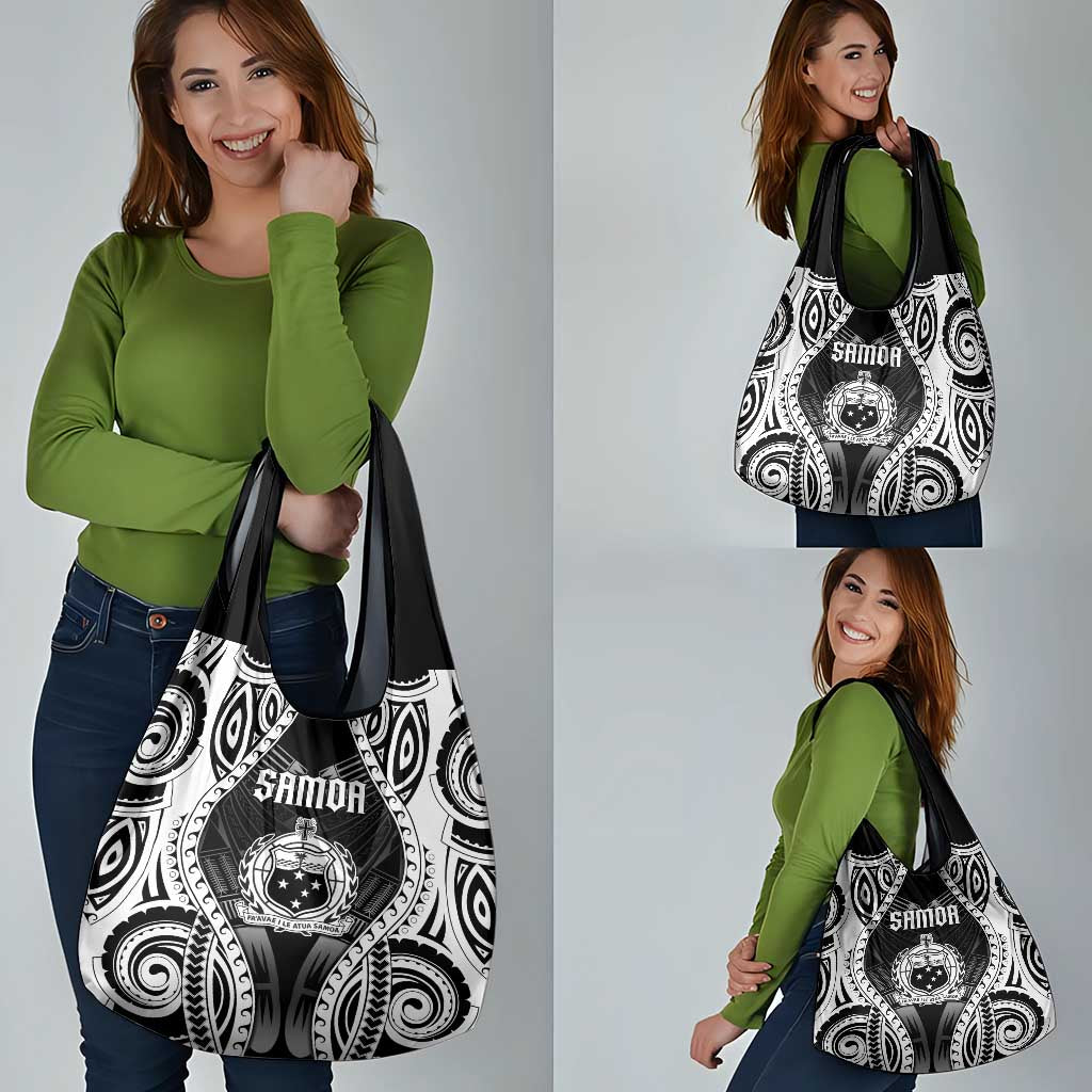 Remember Samoa Black Saturday Grocery Bag Samoa Mo Samoa - Polynesian Pride