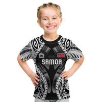 Personalised Remember Samoa Black Saturday Kid T Shirt Samoa Mo Samoa - Polynesian Pride