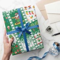 Norfolk Island Christmas Wrapping Paper Festive Beach Vibes LT05 - Polynesian Pride