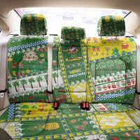 Pitcairn Islands Christmas Back Car Seat Cover Festive Beach Vibes LT05 - Polynesian Pride