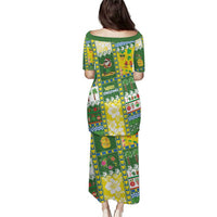 Pitcairn Islands Christmas Family Matching Puletasi and Hawaiian Shirt Festive Beach Vibes LT05 - Polynesian Pride