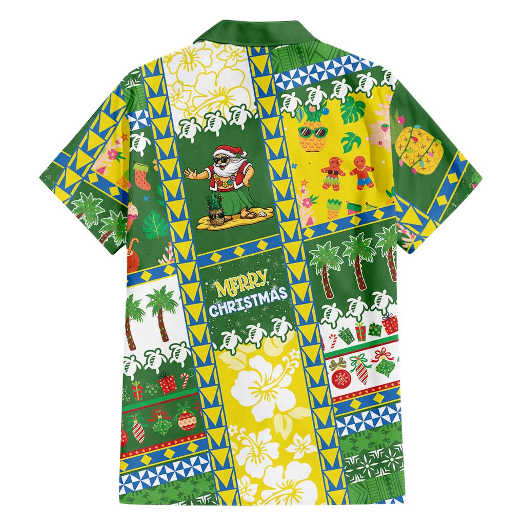 Pitcairn Islands Christmas Hawaiian Shirt Festive Beach Vibes - Polynesian Pride