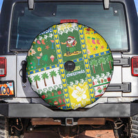 Pitcairn Islands Christmas Spare Tire Cover Festive Beach Vibes LT05 Colorful - Polynesian Pride