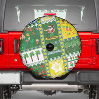 Pitcairn Islands Christmas Spare Tire Cover Festive Beach Vibes LT05 - Polynesian Pride