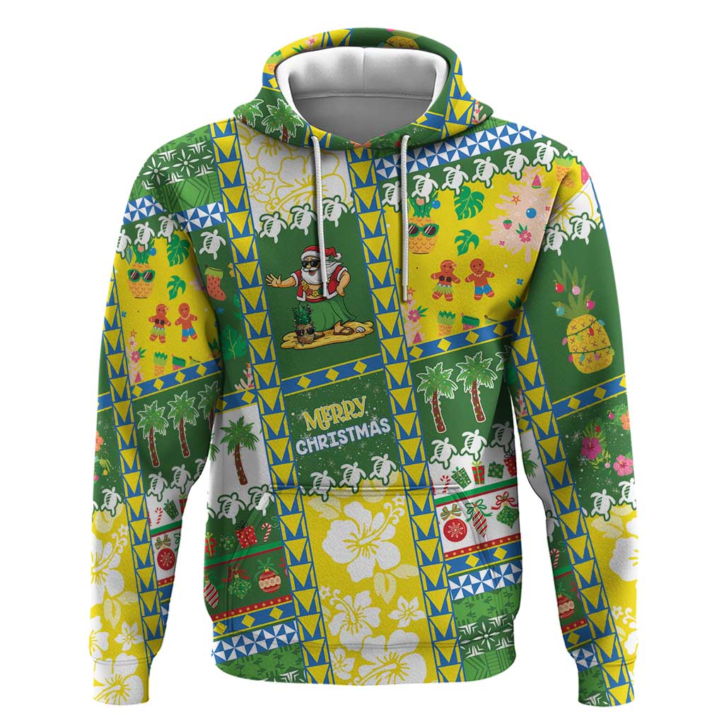 Pitcairn Islands Christmas Zip Hoodie Festive Beach Vibes LT05 Pullover Hoodie Colorful - Polynesian Pride