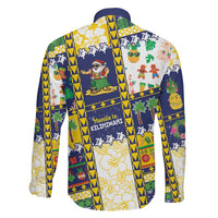 Tokelau Christmas Family Matching Mermaid Dress and Hawaiian Shirt Festive Beach Vibes LT05 - Polynesian Pride