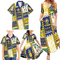 Tokelau Christmas Family Matching Summer Maxi Dress and Hawaiian Shirt Festive Beach Vibes LT05 - Polynesian Pride