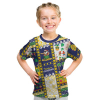 Tokelau Christmas Kid T Shirt Festive Beach Vibes LT05 Colorful - Polynesian Pride