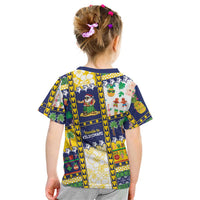 Tokelau Christmas Kid T Shirt Festive Beach Vibes LT05 - Polynesian Pride