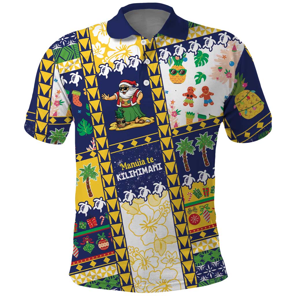 Tokelau Christmas Polo Shirt Festive Beach Vibes LT05 Colorful - Polynesian Pride