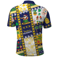 Tokelau Christmas Polo Shirt Festive Beach Vibes LT05 - Polynesian Pride