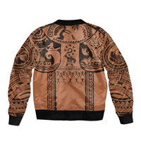 Polynesia Maui Tattoo Inspired Cosplay Costume Bomber Jacket